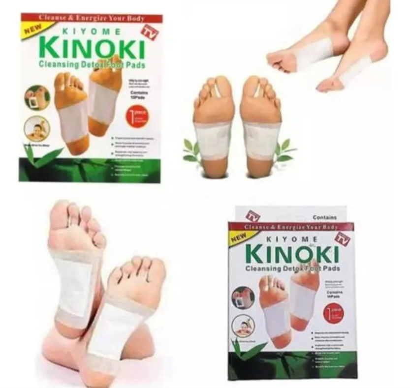 PARCHE KINOKI X 10 UNIDADES